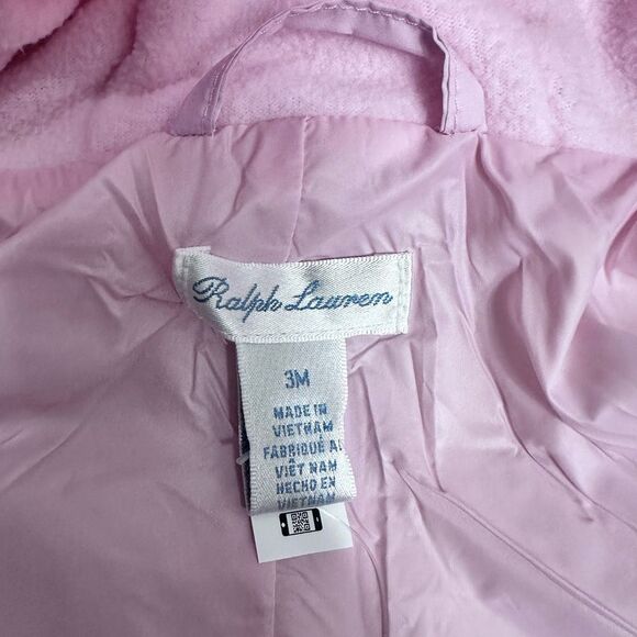 Polo Ralph Lauren Water-Repellent Hooded‎ Barn Bunting One Piece, SIZE 3Month - Picture 15 of 16